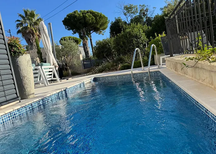 Apartament Aura Adriatica Onyx - Luxury Apartment, Private Pool, Sea View, Parking Lovran