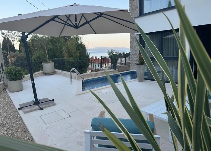 Apartment Aura Adriatica Onyx - Luxury Apartment, Private Pool, Sea View, Parking