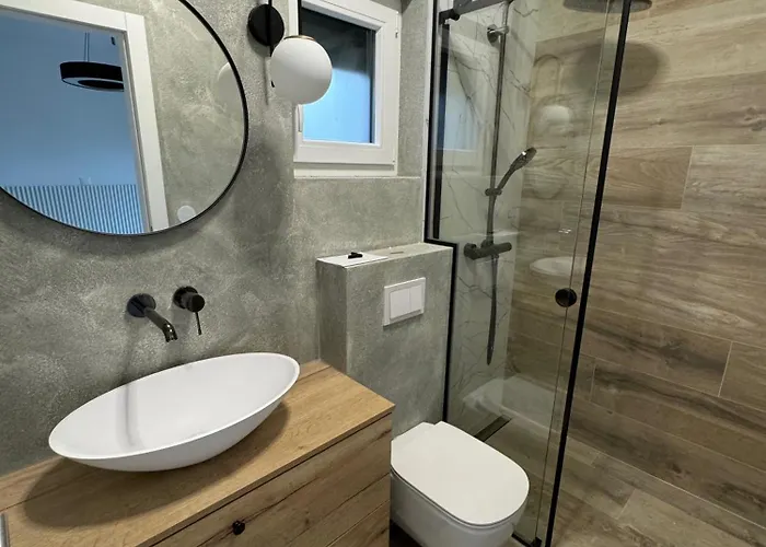 Apartmán Aura Adriatica Onyx - Luxury Apartment, Private Pool, Sea View, Parking *